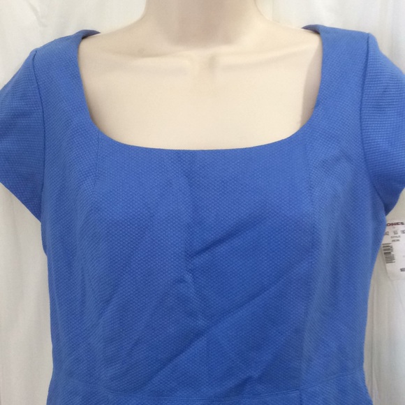 NWT Susan Ives size 10 Blue Dress Above Knee Cute - Picture 2 of 7